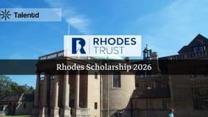 Rhodes Scholarship 2026